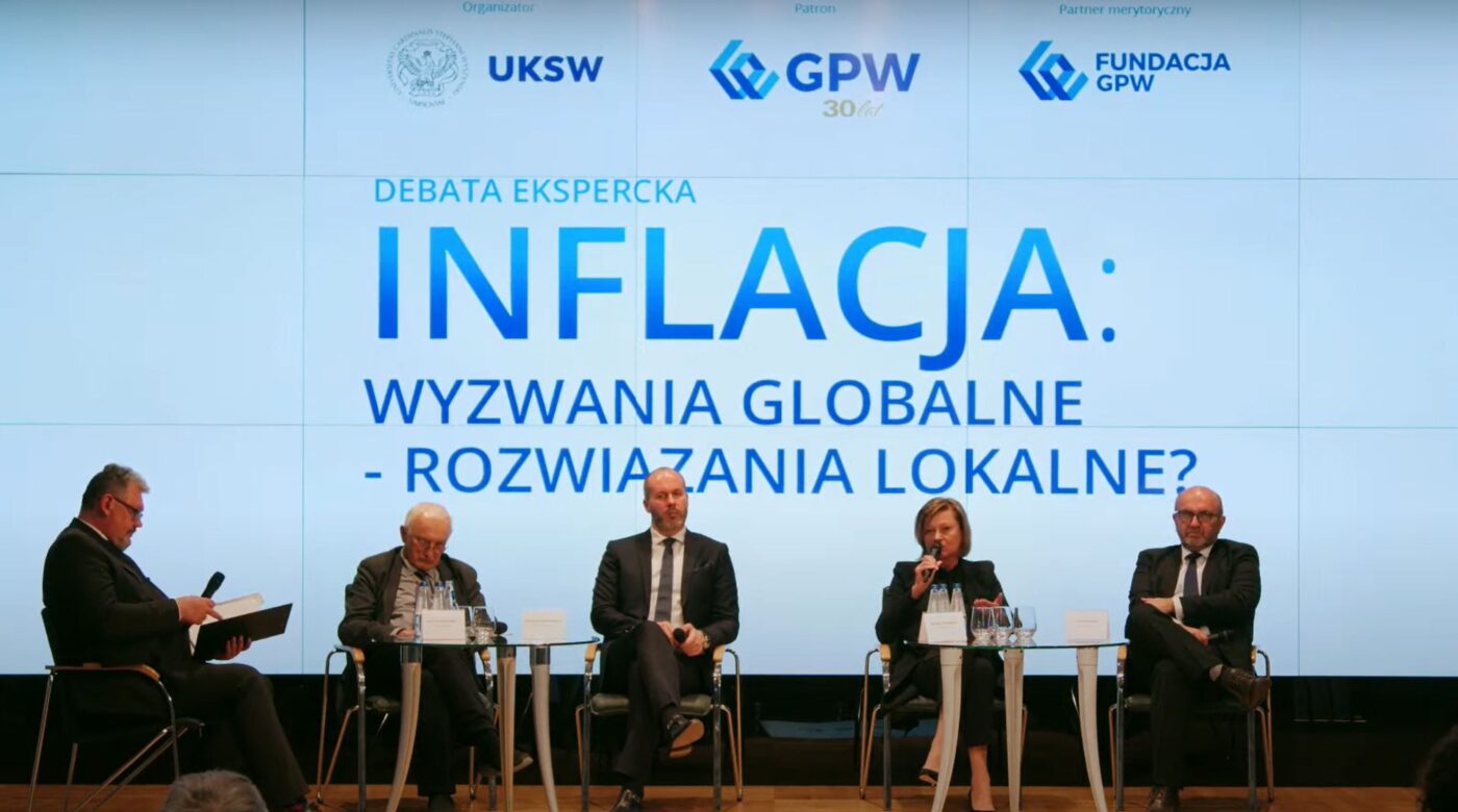 Prezes POHiD – uczestnikiem debaty eksperckiej pt. „Inflacja: wyzwania globalne – rozwiązania lokalne?”